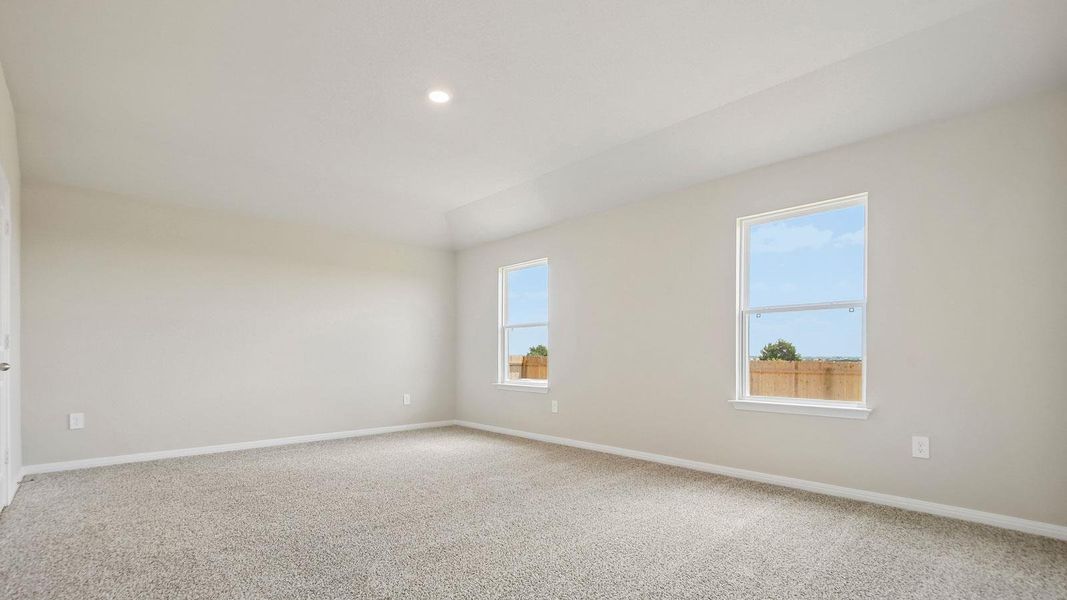 Spacious, unfurnished interior of a new home in Carillon, Manor (Image 11).