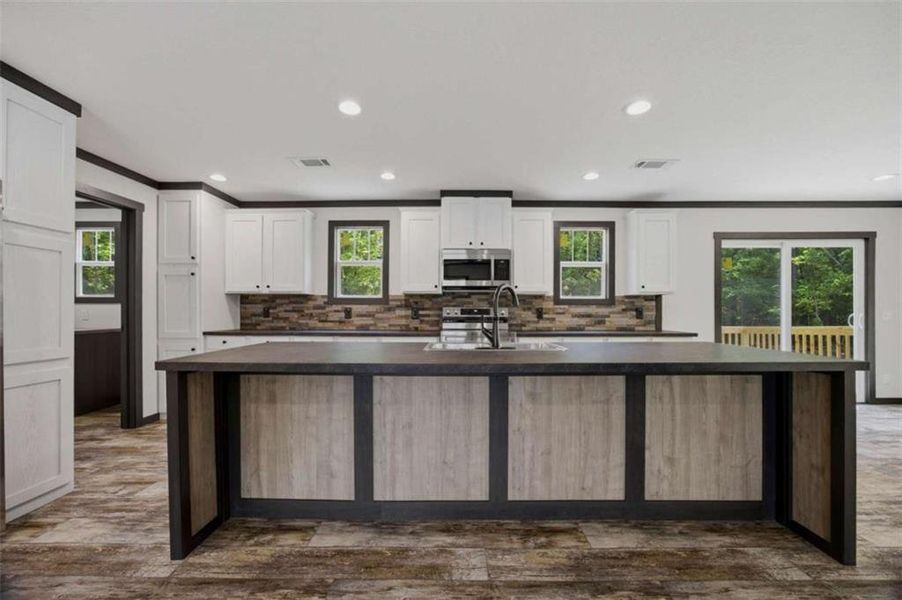 Furnished interior view inside a new home in , Eatonton (Image 3).
