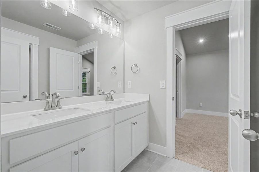 Furnished interior view inside a new home in Springside Reserve, Powder Springs (Image 9).