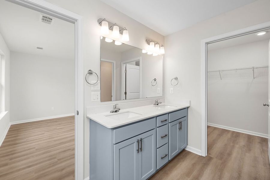 Representative furnished interior of a home built from the The Loblolly by Smith Family Homes in Heritage at New Riverside, Bluffton (Image 9).