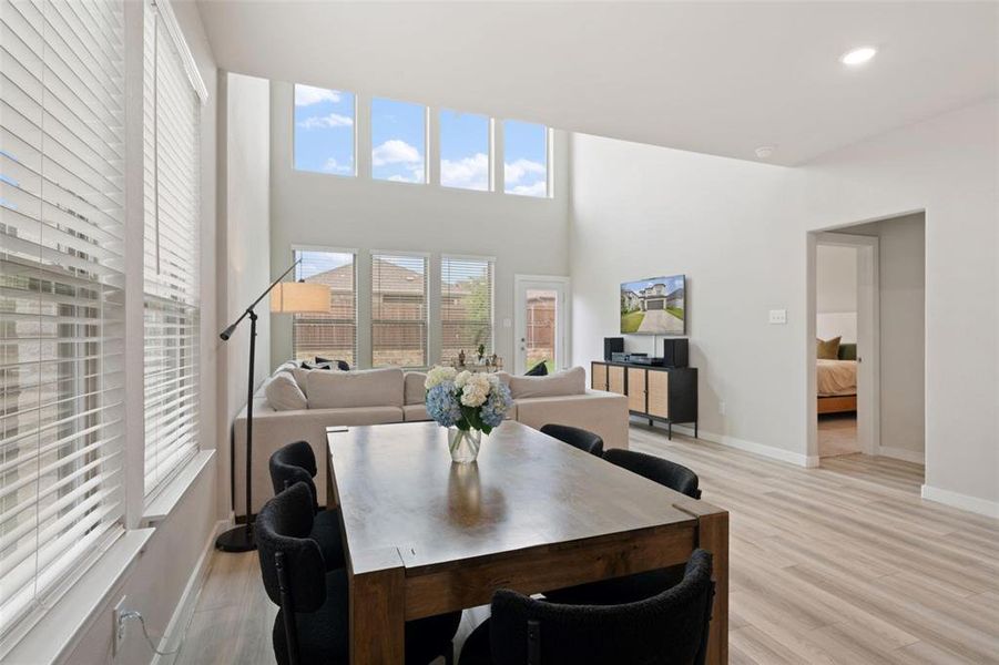 Furnished interior view inside a new home in Eastridge, McKinney (Image 6).