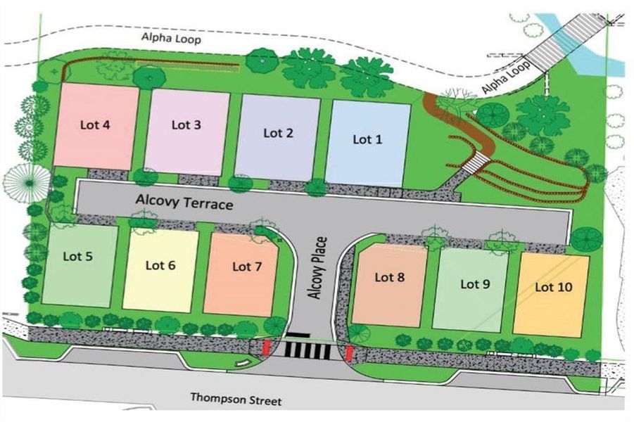 2D floor plan layout of this home in , Alpharetta, GA (Image 5).