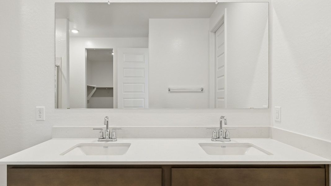 Close-up of interior finishes inside a home in Radiance at Superstition Vistas, Apache Junction (Image 12).