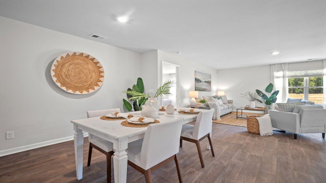 Furnished interior view inside a new home in Holly Oaks, Statesboro (Image 8).