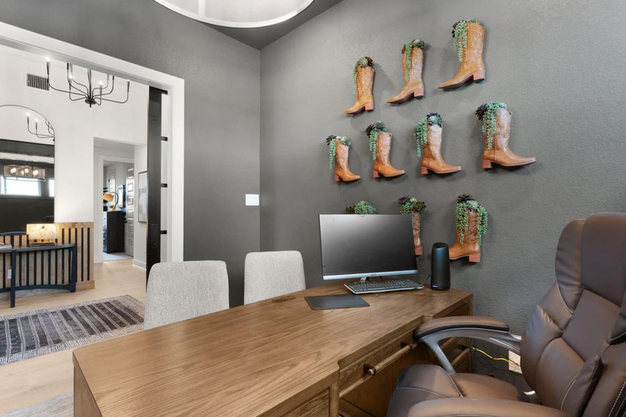 Furnished interior view inside a new home in Highland Village, Georgetown (Image 54). Furnished interior view inside a new home in Highland Village, Georgetown (Image 54).