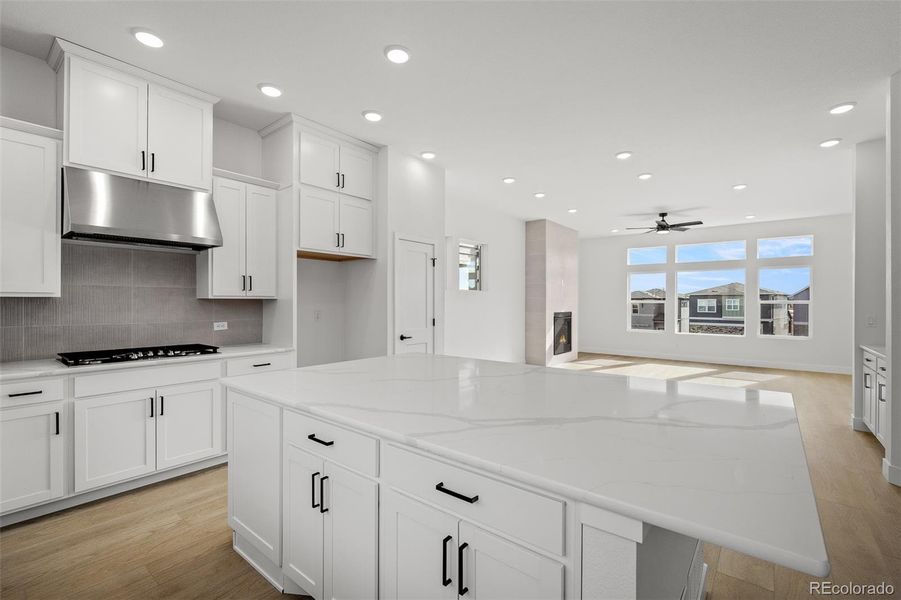 Furnished interior view inside a new home in Trailside at Cottonwood Creek, Colorado Springs (Image 6).