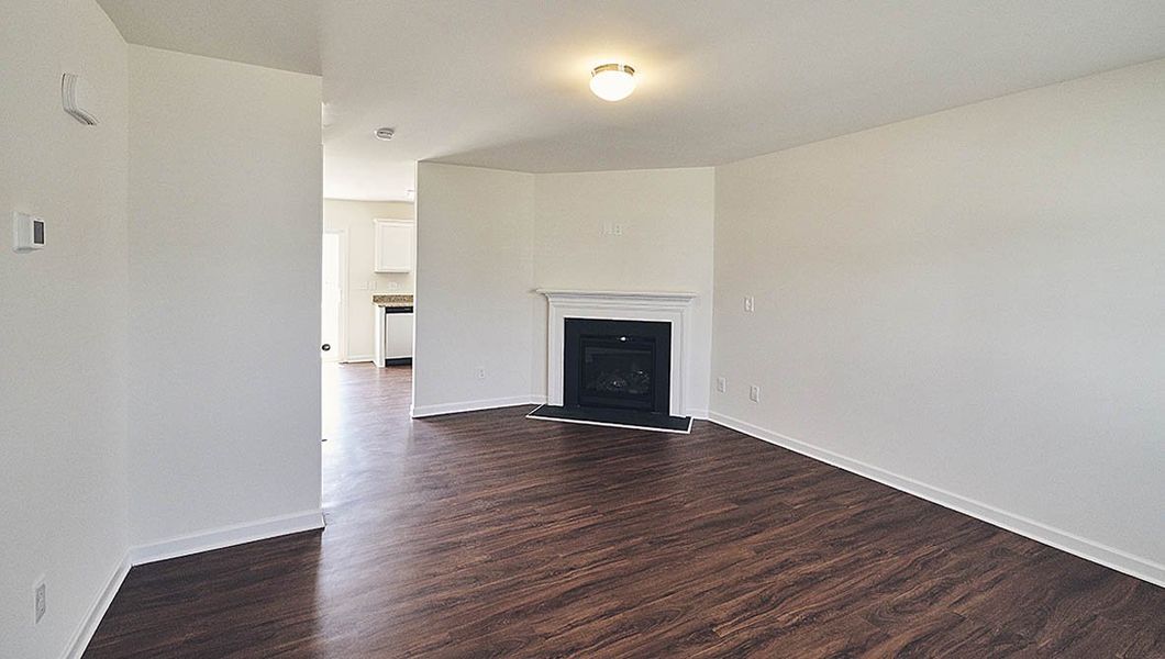 Representative unfurnished interior of a home built from the Rachel by D.R. Horton in Fishel Village, Winston-Salem (Image 10). Representative unfurnished interior of a home built from the Rachel by D.R. Horton in Fishel Village, Winston-Salem (Image 10).