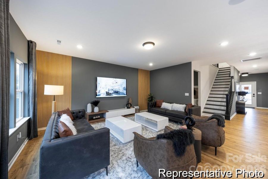 Furnished interior view inside a new home in Huntington Hills, Lincolnton (Image 8).