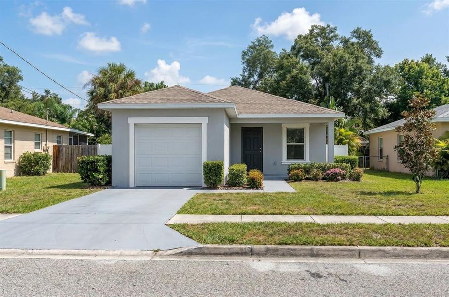 Front exterior of a new home in , Sanford, FL, highlighting curb appeal (Image 1). Front exterior of a new home in , Sanford, FL, highlighting curb appeal (Image 1).