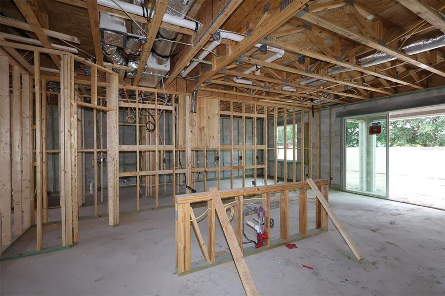In-progress construction of a new home in Bay Lake Farms, St. Cloud, FL (Image 9).