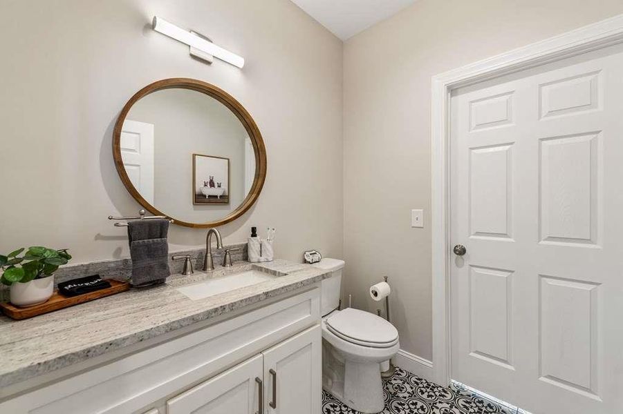 Furnished interior view inside a new home in , Talking Rock (Image 53).