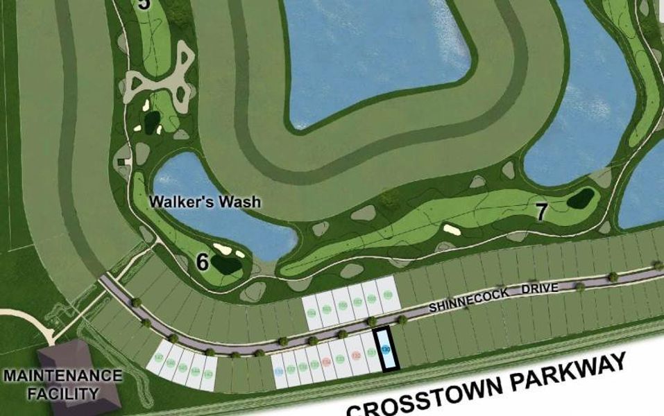 Astor Creek Golf and Country Club ~ Site Map