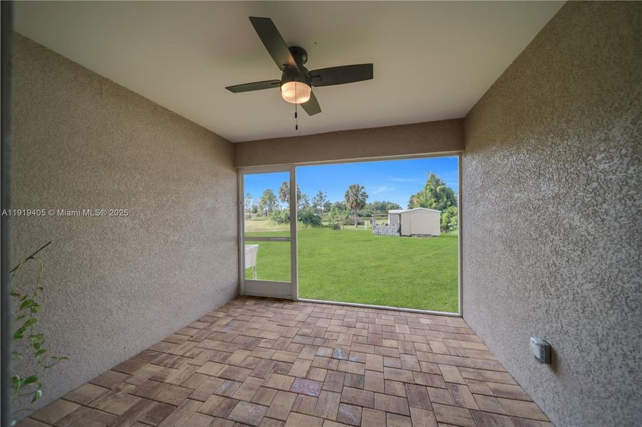Exterior details and patio area of a home in , Lehigh Acres (Image 23). Exterior details and patio area of a home in , Lehigh Acres (Image 23).