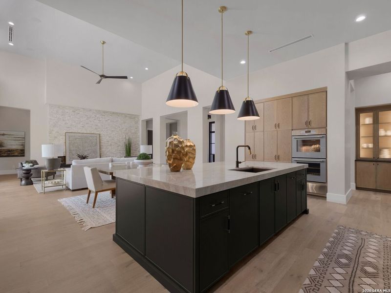 Furnished interior view inside a new home in , San Antonio (Image 46).