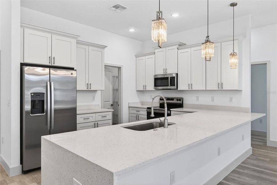 Furnished interior view inside a new home in , North Port (Image 18). Furnished interior view inside a new home in , North Port (Image 18).