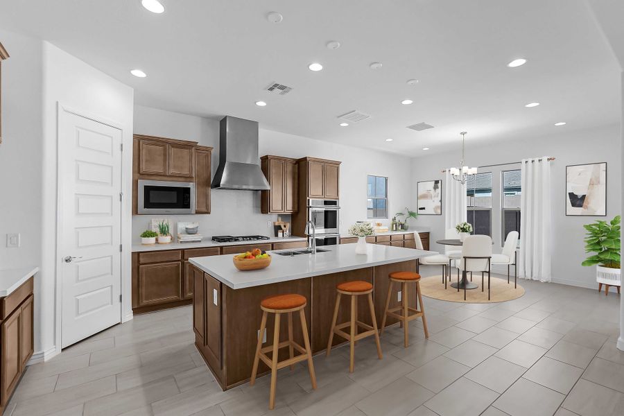 Furnished interior view inside a new home in Aloravita South, Peoria (Image 3).
