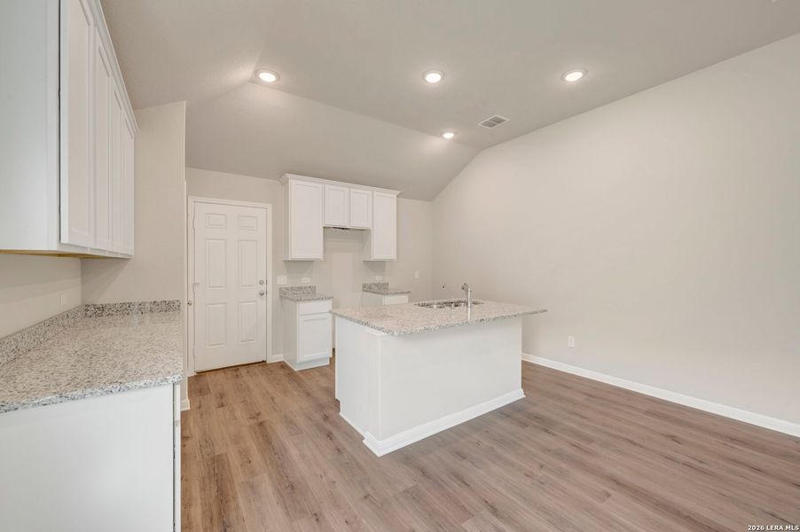 Furnished interior view inside a new home in Mesquite Ridge, San Antonio (Image 5).
