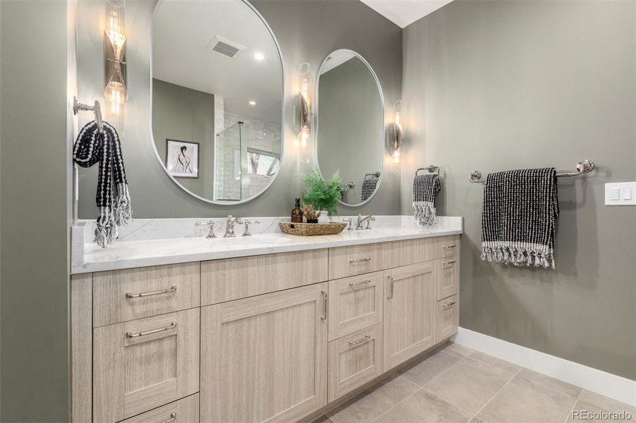 Furnished interior view inside a new home in , Denver (Image 7).