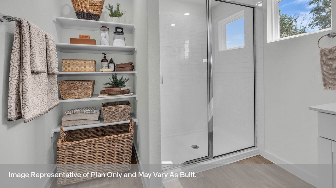 Representative furnished interior of a home built from the The Irving by D.R. Horton in Sonoma Oaks, Fredericksburg (Image 40). Representative furnished interior of a home built from the The Irving by D.R. Horton in Sonoma Oaks, Fredericksburg (Image 40).