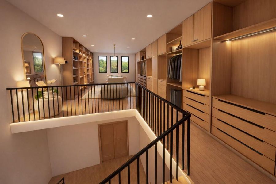 Furnished interior view inside a new home in , Buford (Image 6).