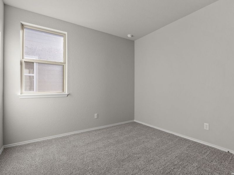 Spacious, unfurnished interior of a new home in Applewhite Meadows, San Antonio (Image 28). Spacious, unfurnished interior of a new home in Applewhite Meadows, San Antonio (Image 28).