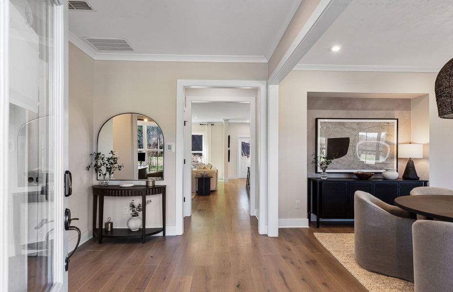 Representative furnished interior of a home built from the Woodward by Pulte Homes in Riversprings, Dacula (Image 17).