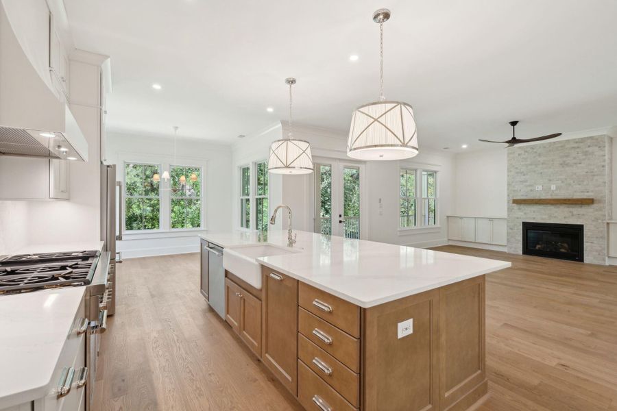 Furnished interior view inside a new home in , Johns Island (Image 5).