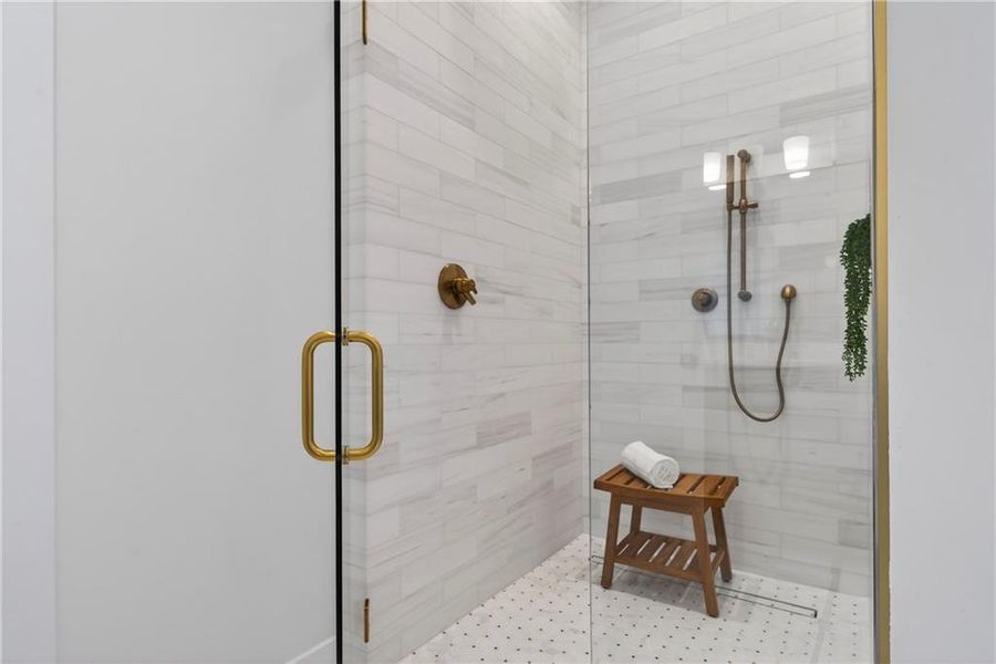 Furnished interior view inside a new home in , White Plains (Image 15).