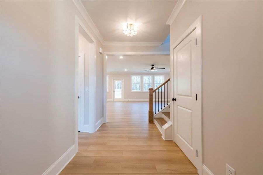Spacious, unfurnished interior of a new home in Autumn Brook, Canton (Image 49).