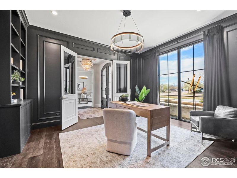 Furnished interior view inside a new home in , Fort Collins (Image 16).
