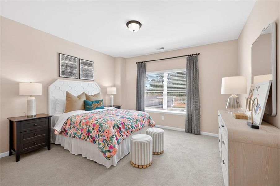 Furnished interior view inside a new home in The Stiles, Cartersville (Image 31).