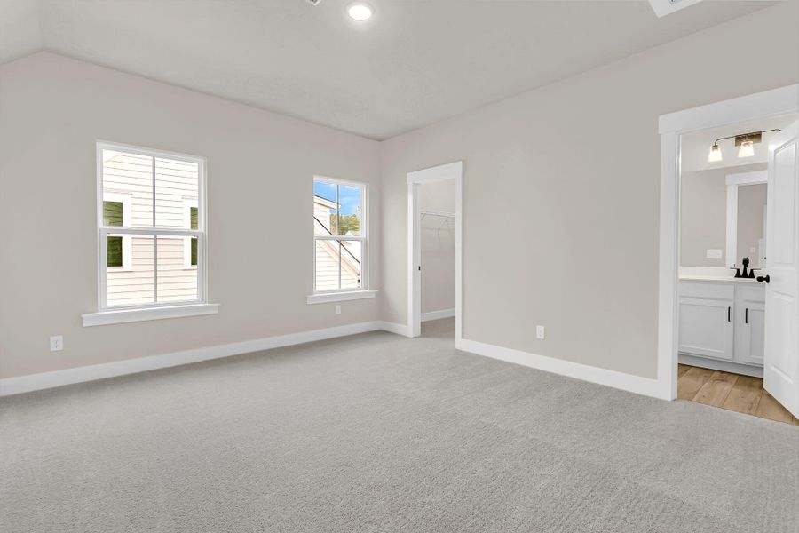 Spacious, unfurnished interior of a new home in Midtown at Nexton, Summerville (Image 10).