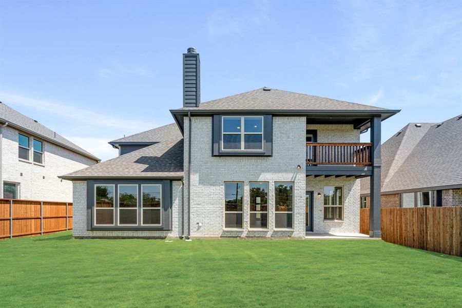 Front exterior of a new home in Mockingbird Hills 60-65, Joshua, TX, highlighting curb appeal (Image 22).