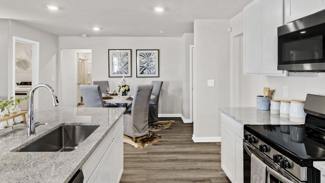 Furnished interior view inside a new home in Bailey Park, Fayetteville (Image 13).
