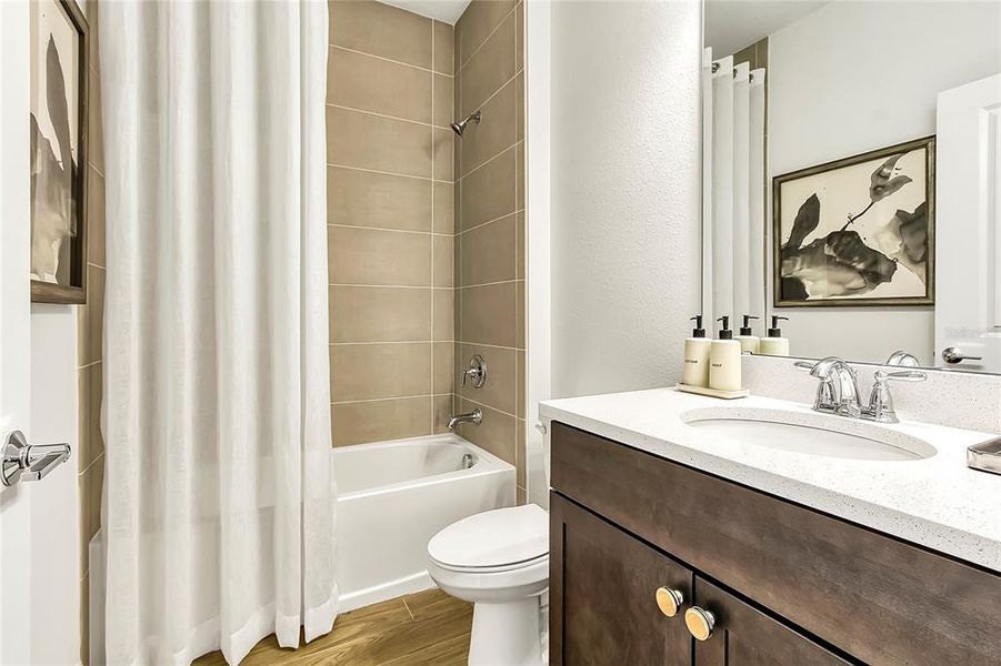 Furnished interior view inside a new home in Prairie Oaks, St. Cloud (Image 7).