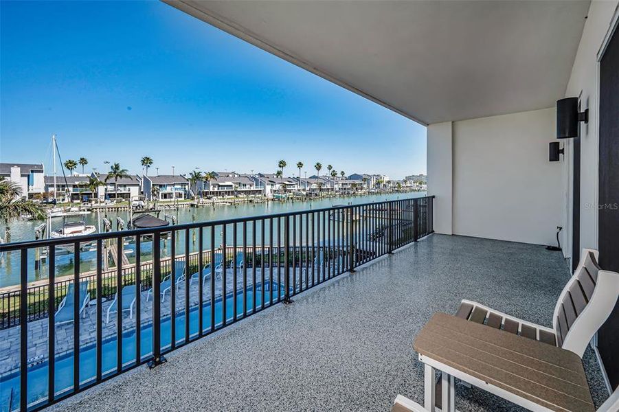 Exterior details and patio area of a home in , Madeira Beach (Image 28).