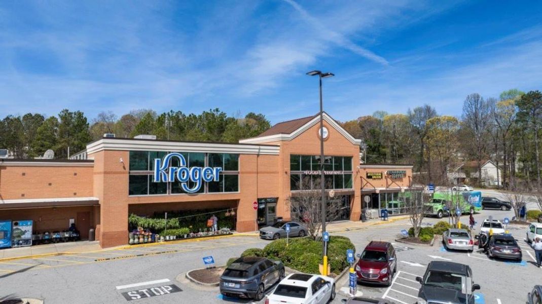 Front exterior of a new home in Fairhaven, Lithia Springs, GA, highlighting curb appeal (Image 35). Front exterior of a new home in Fairhaven, Lithia Springs, GA, highlighting curb appeal (Image 35).