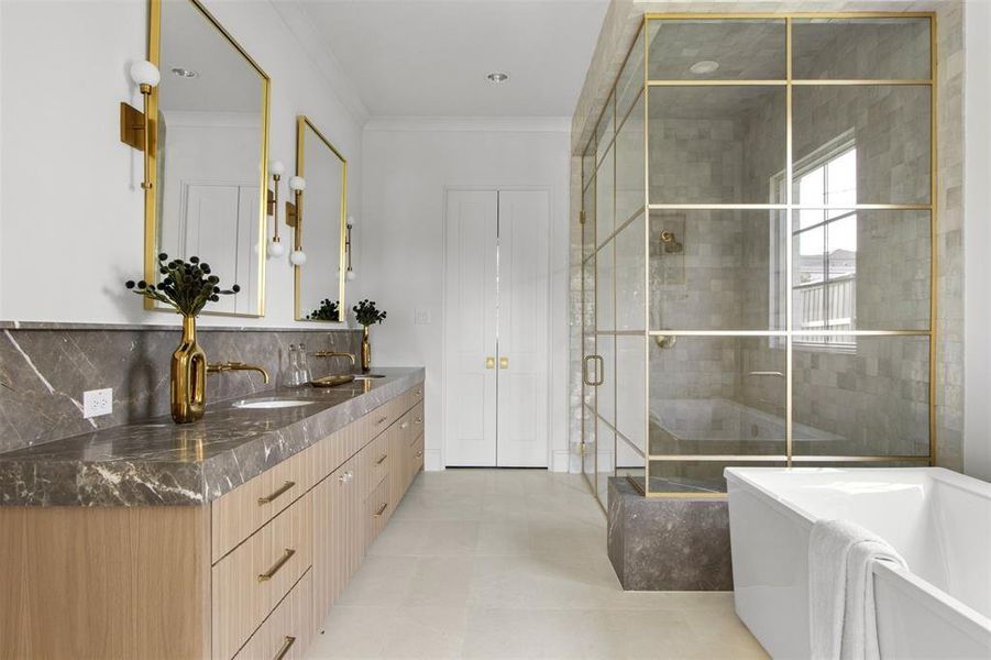 Furnished interior view inside a new home in , Dallas (Image 5). Furnished interior view inside a new home in , Dallas (Image 5).