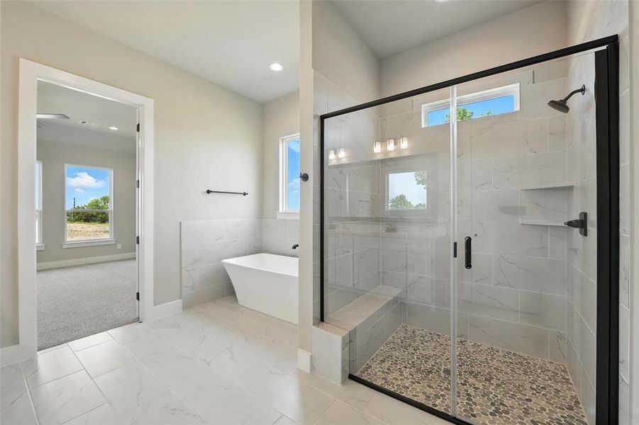 Furnished interior view inside a new home in Rocky Top Ranch, Reno (Image 3). Furnished interior view inside a new home in Rocky Top Ranch, Reno (Image 3).