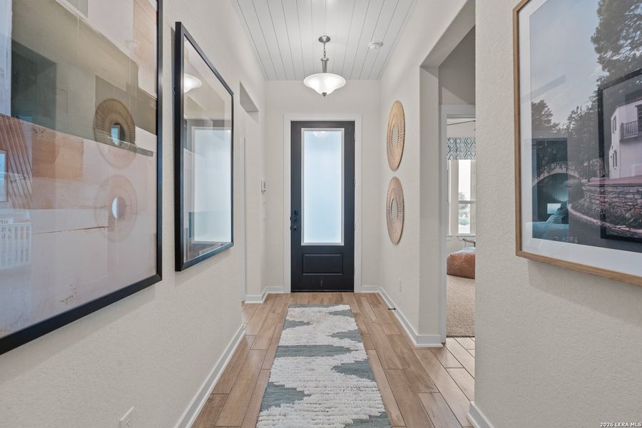 Furnished interior view inside a new home in The Crossvine, Schertz (Image 7).
