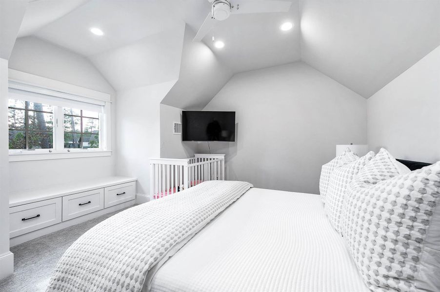 Oversized Bedroom Upstairs could double as a game room!