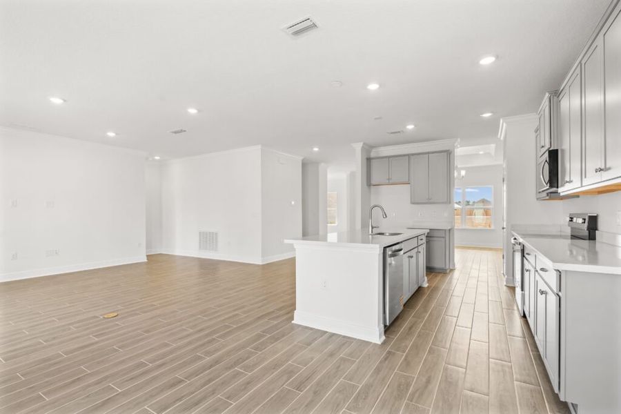 Furnished interior view inside a new home in Natureview, Freeport (Image 12).