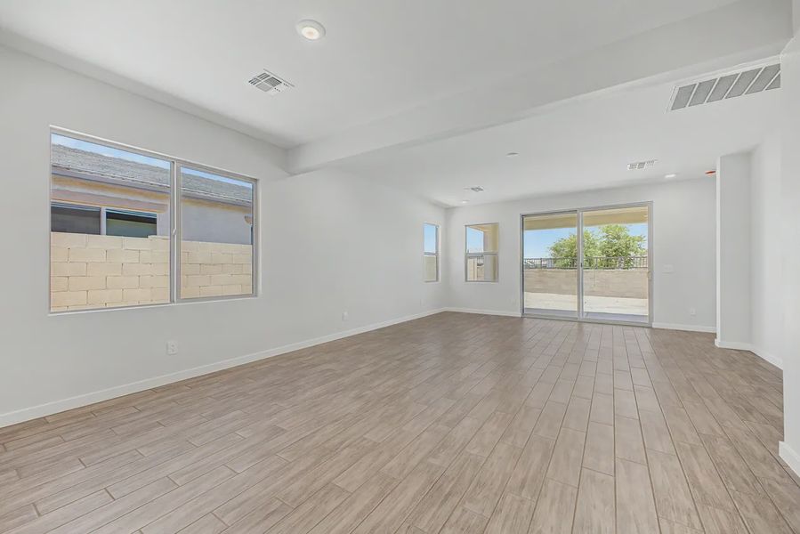 Spacious, unfurnished interior of a new home in Avanti at Granite Vista, Waddell (Image 16). Spacious, unfurnished interior of a new home in Avanti at Granite Vista, Waddell (Image 16).
