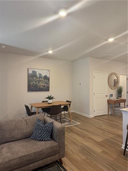 Furnished interior view inside a new home in Villages at Cedar Hill, Dallas (Image 7).