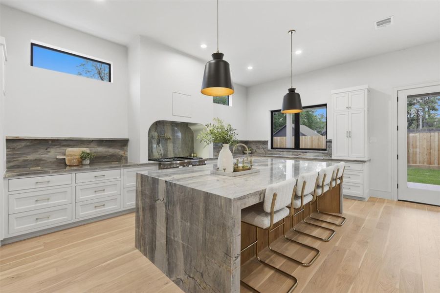 Kitchen is to die for!