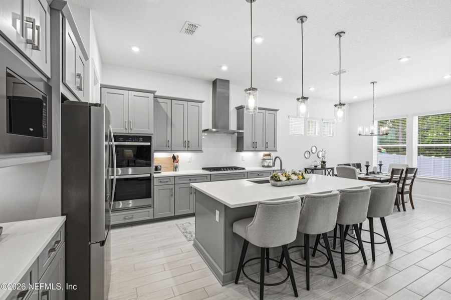 Furnished interior view inside a new home in RiverTown, St. Johns (Image 19).