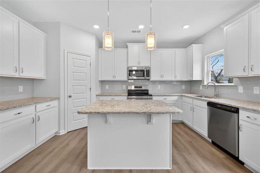Furnished interior view inside a new home in Garrett Preserve, Douglasville (Image 34).