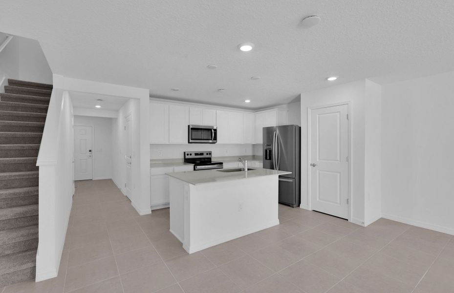 Furnished interior view inside a new home in Normandy Pines, Jacksonville (Image 3).