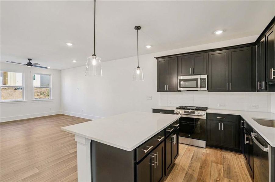 Furnished interior view inside a new home in Park Vue, Atlanta (Image 11). Furnished interior view inside a new home in Park Vue, Atlanta (Image 11).