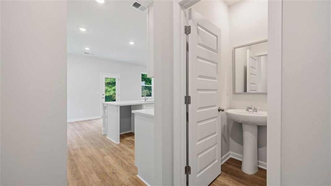 Furnished interior view inside a new home in Brookland Commons, Monroe (Image 7).